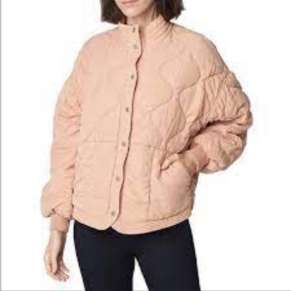 Blank NYC Jackets & Blazers - Blank NYC Quilted Pink Jacket